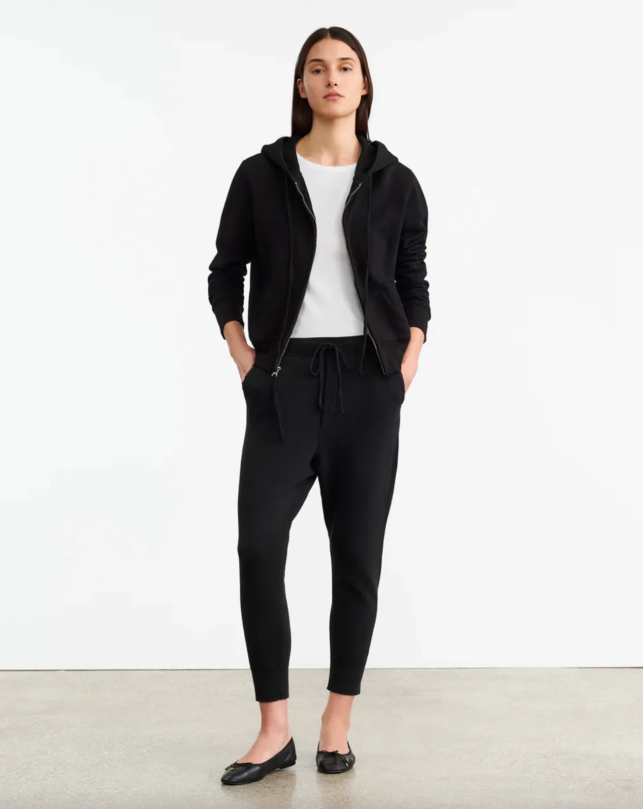 Nolan Cropped Cotton-Jersey Track Pants