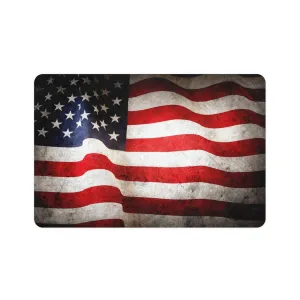 Old Glory American Flag Pet Food Mat (12x18)