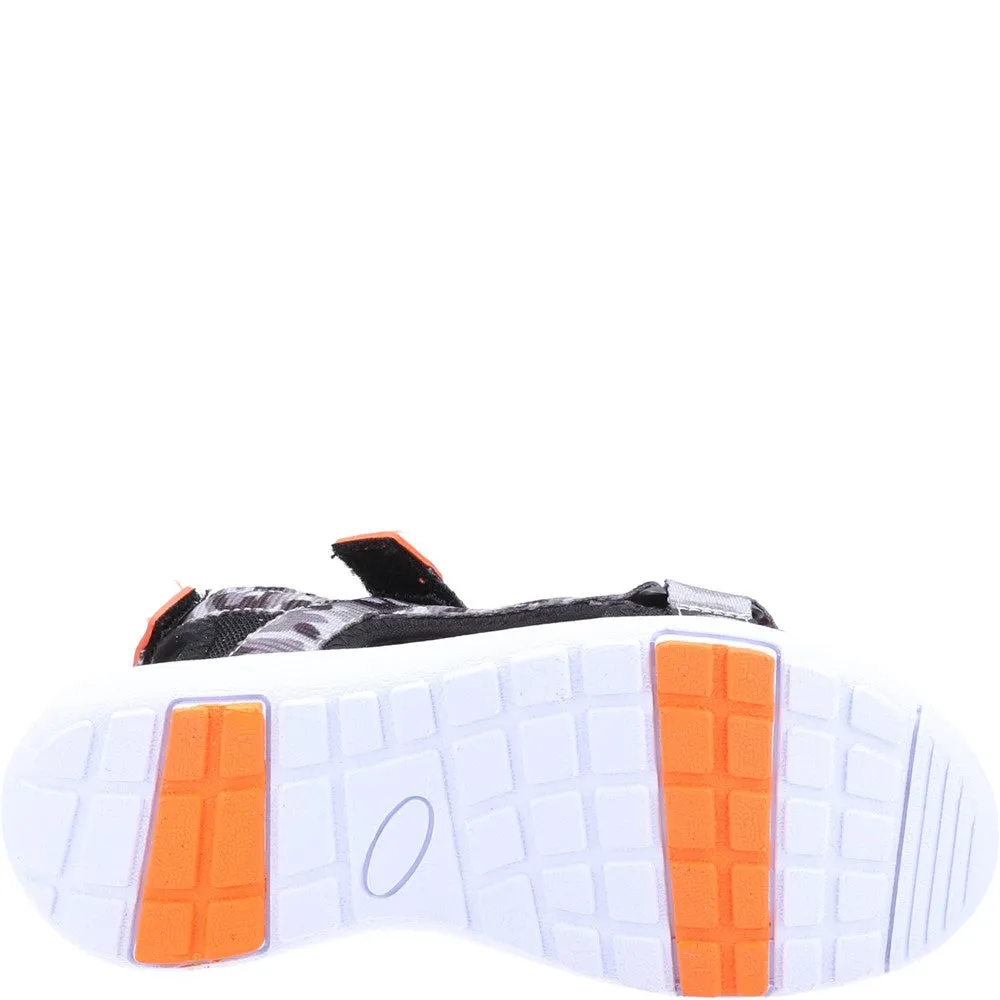 Orange Miles Quarter Strap Junior Sandals