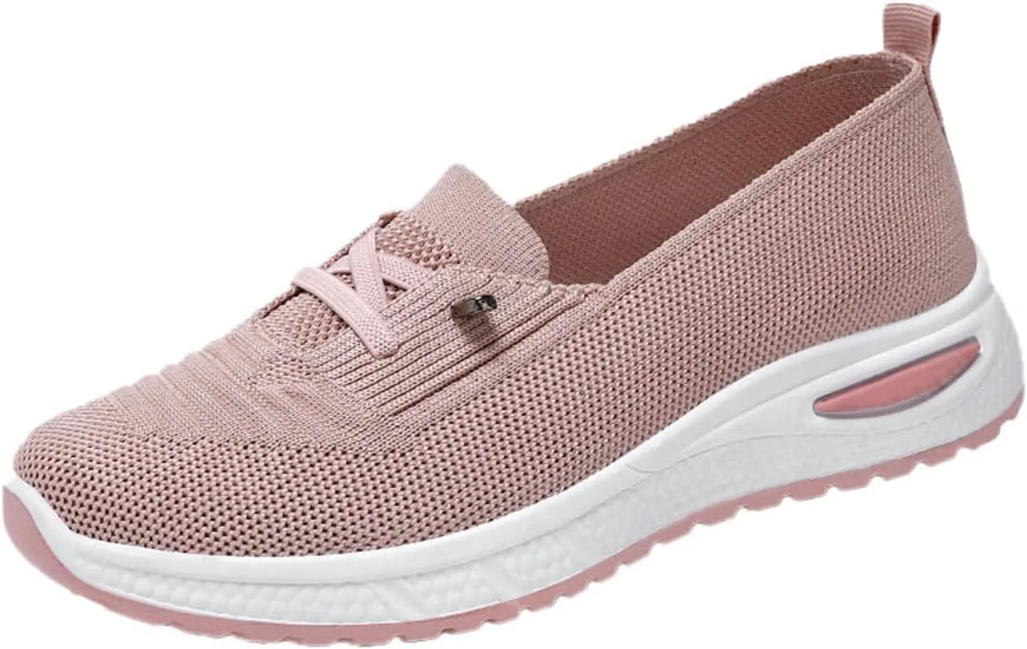 Orthopedic Shoes for Women Slip Ons Walking Shoes Non Slip Running Shoes Breathable Workout Shoes Lightweight Gym Sneakers
