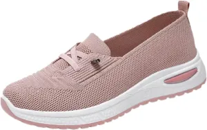 Orthopedic Shoes for Women Slip Ons Walking Shoes Non Slip Running Shoes Breathable Workout Shoes Lightweight Gym Sneakers