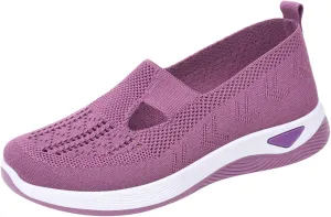 Orthopedic Slip On Shoes for Foot Pain Relief Womens Walking Sneakers with Arch Support Comfortable Casual Loafers Plantar Fasciitis Diabetic Feet