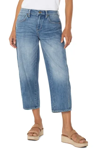 PETITE BARREL JEAN