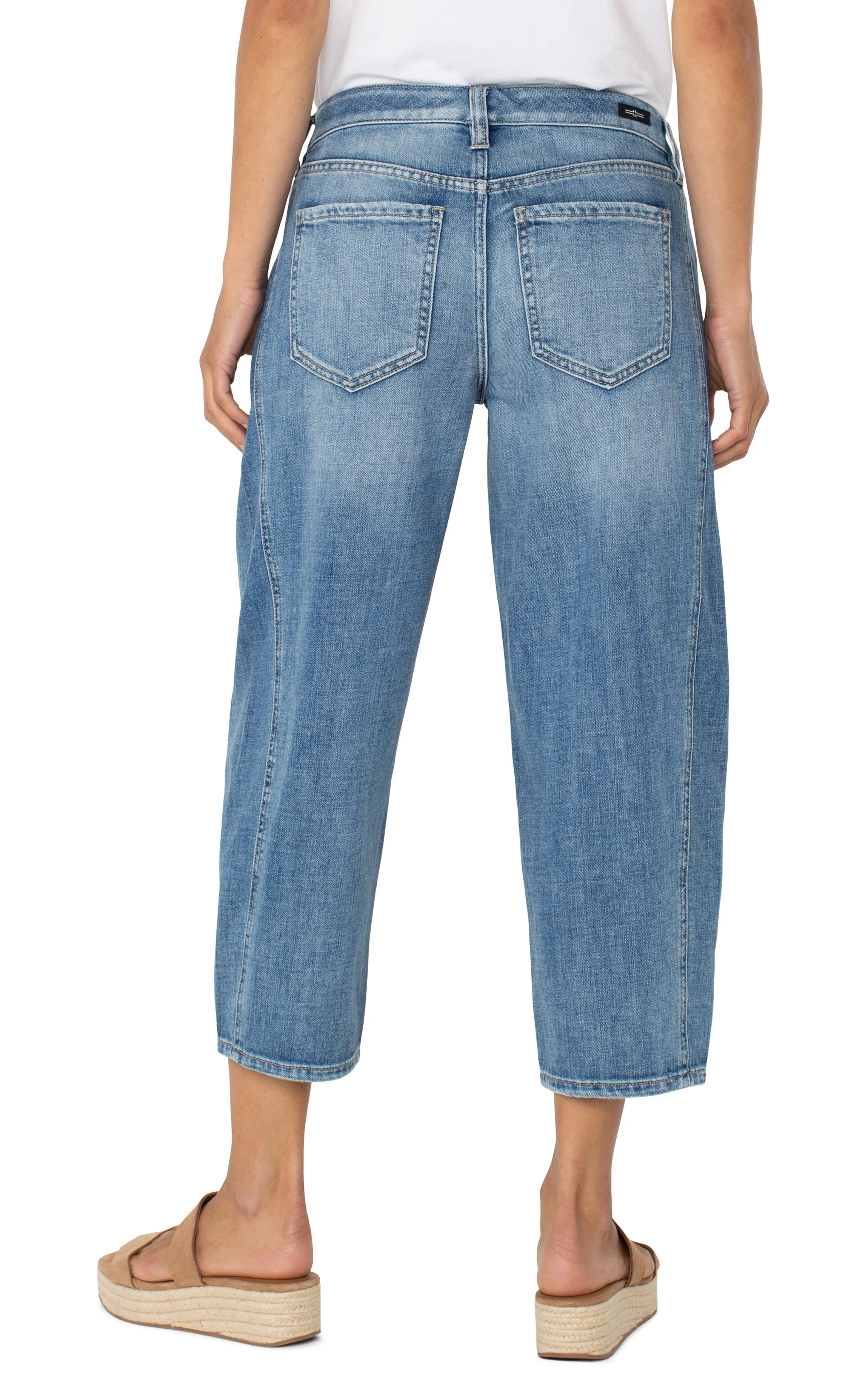 PETITE BARREL JEAN