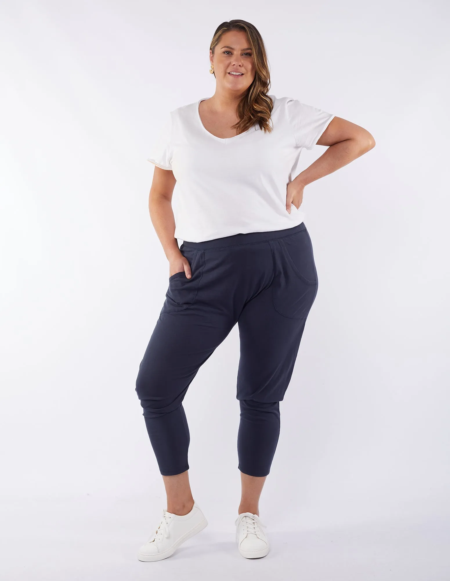 Plus Size Weekender Lounge Pant - Navy