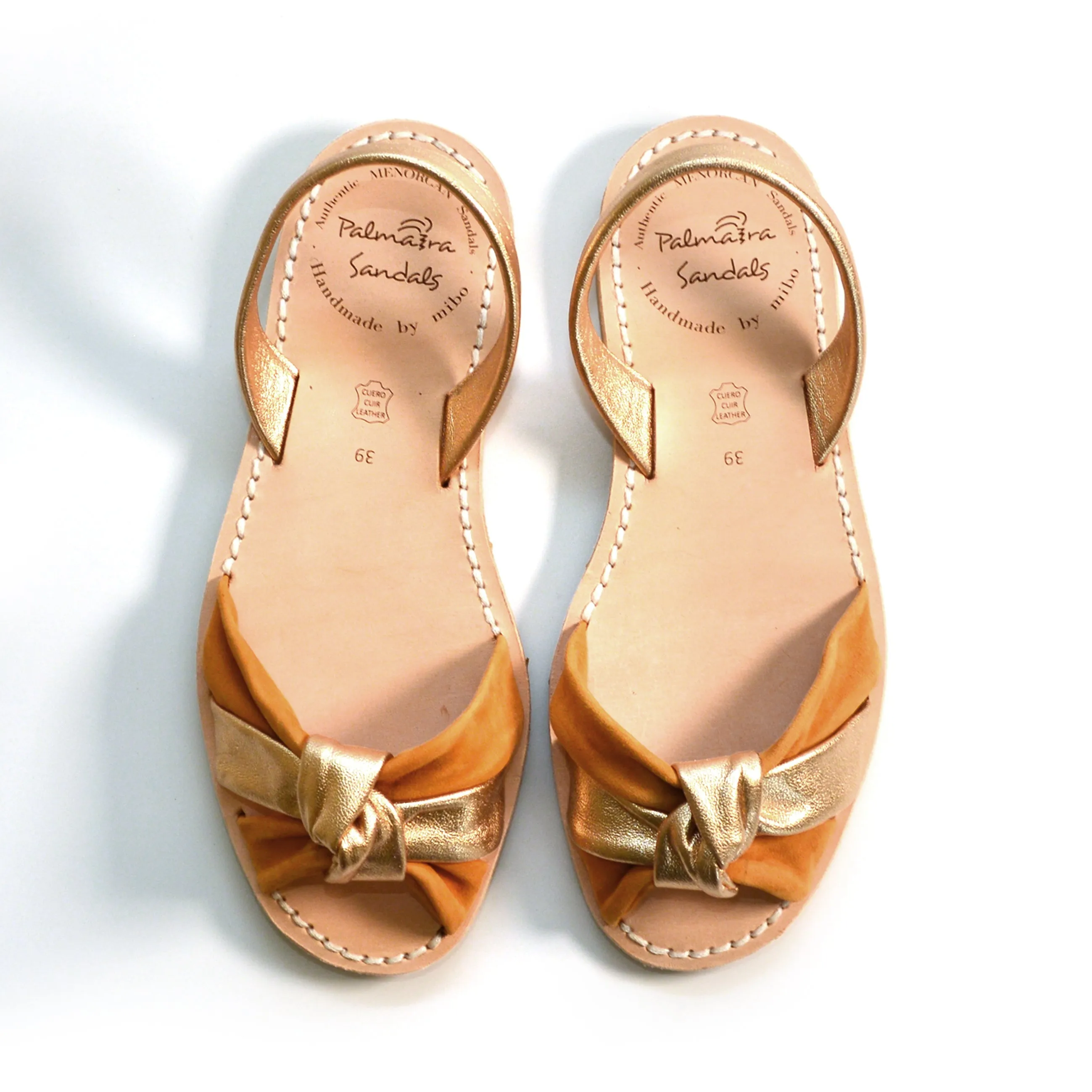 Press Sample Willow Peeptoe Knot Flats