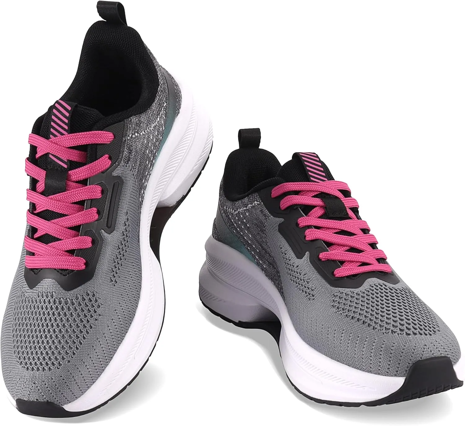 QUINMOK Womens Walking Shoes Non-Slip Tennis Sneakers Mesh Athletic Running Shoes