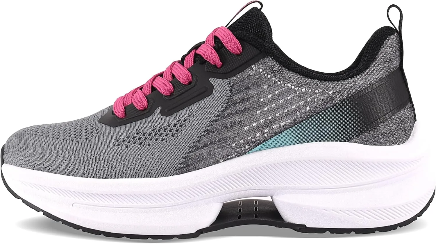 QUINMOK Womens Walking Shoes Non-Slip Tennis Sneakers Mesh Athletic Running Shoes