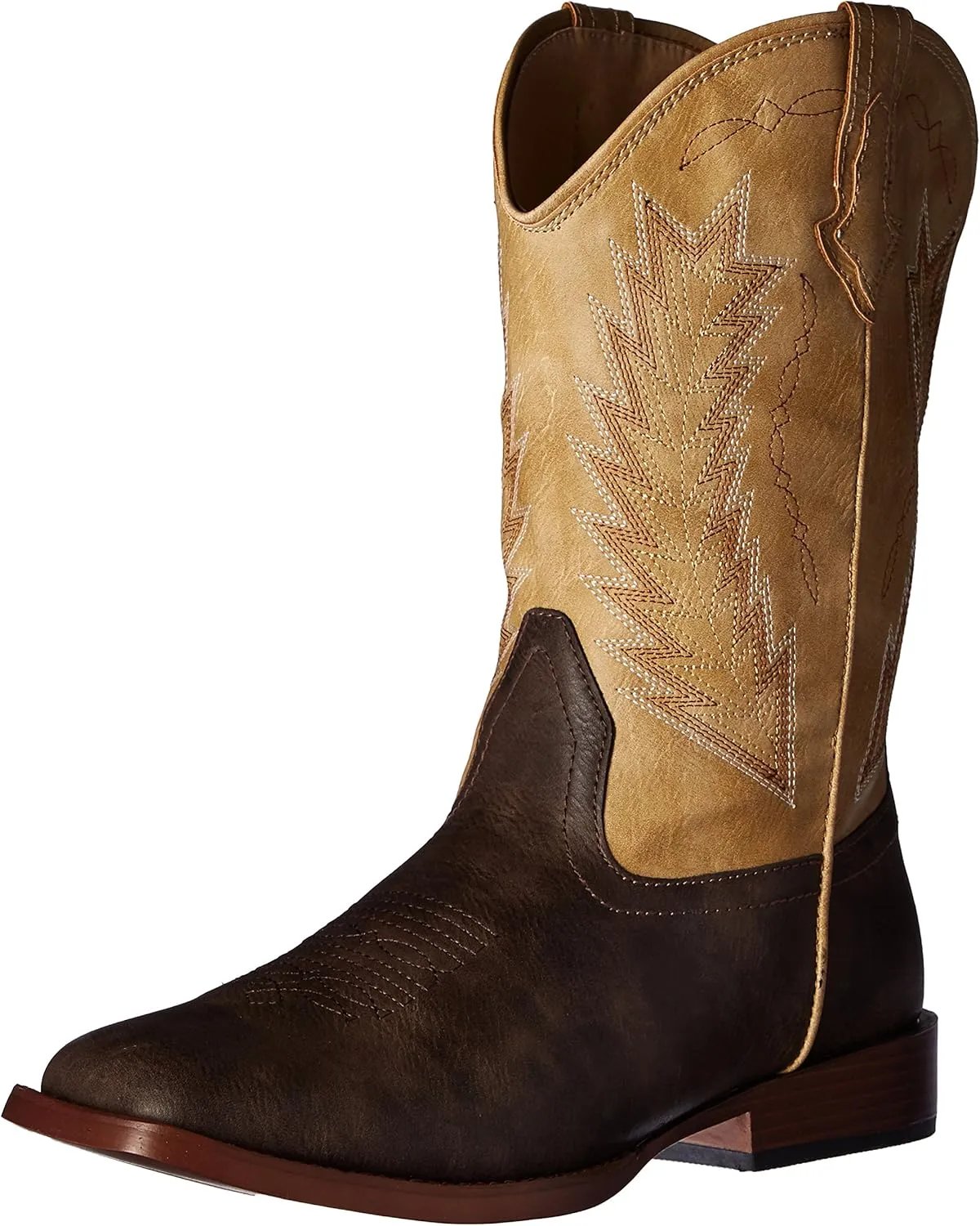 Roper Infants Cowbabies Billy Boot, Brown, 3