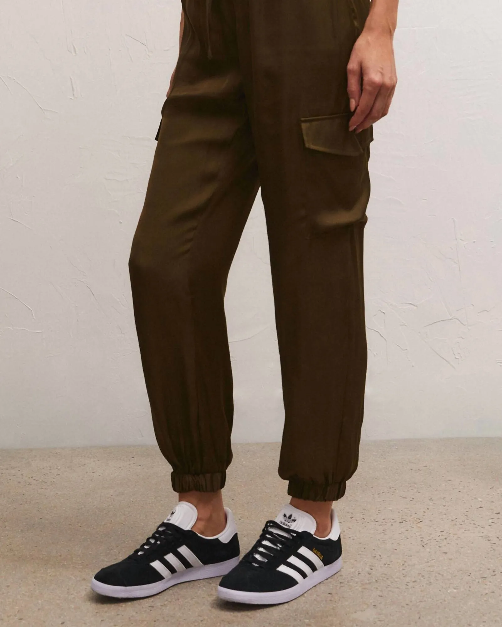 Rory Cargo Jogger in Kelp | Kelp