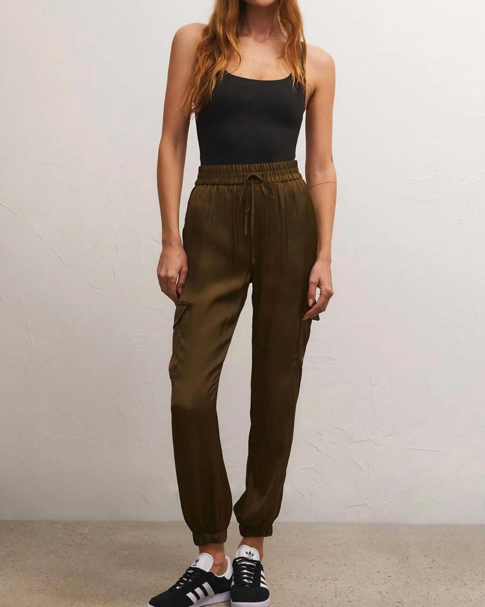 Rory Cargo Jogger in Kelp | Kelp