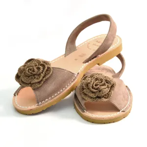 SAMPLE SALE Daphne Flower Flats