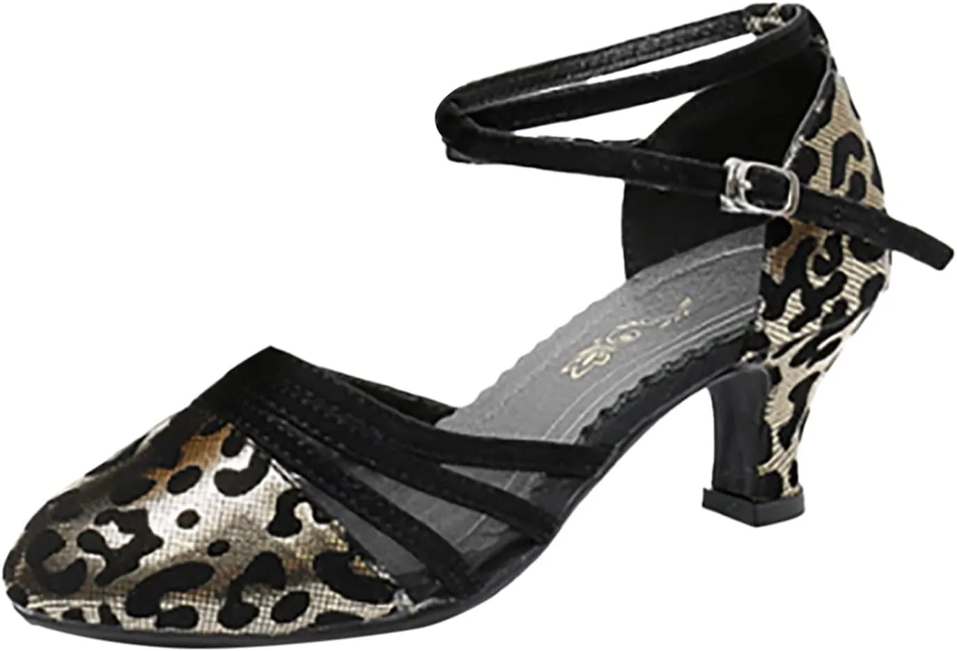 Sandals for Women 2025 Closed Toe Ballroom Tango Latin Dance Shoes Practice Performence Party Dancing Shoes