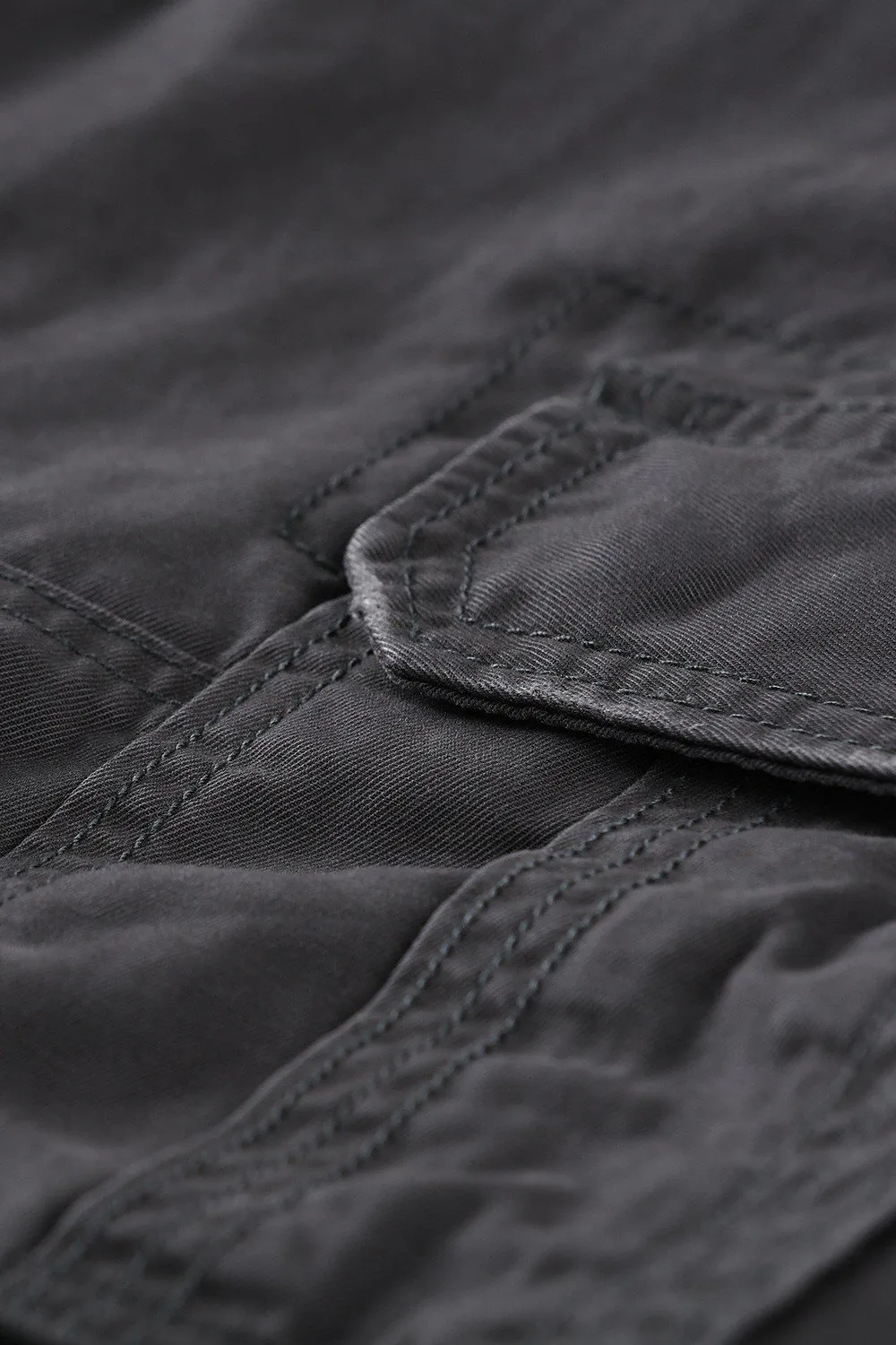 Shadow Grey Rugged Cargo Shorts