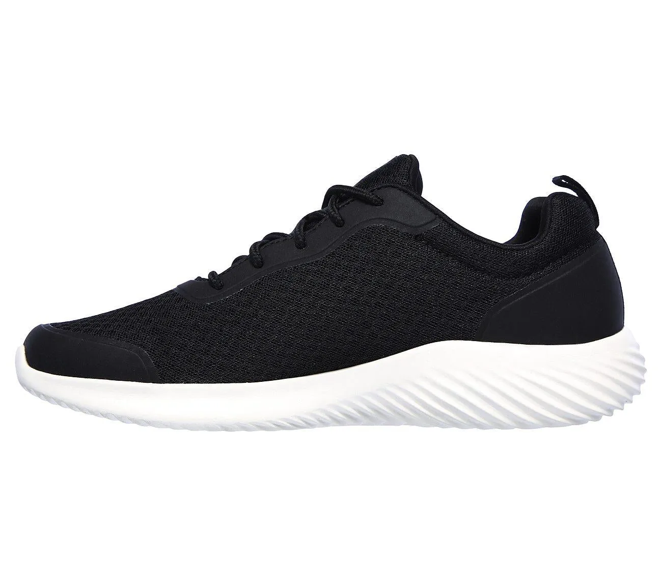 SKECHERS Men's Bounder - Voltis Running/Walking Trainers in Black/Gold
