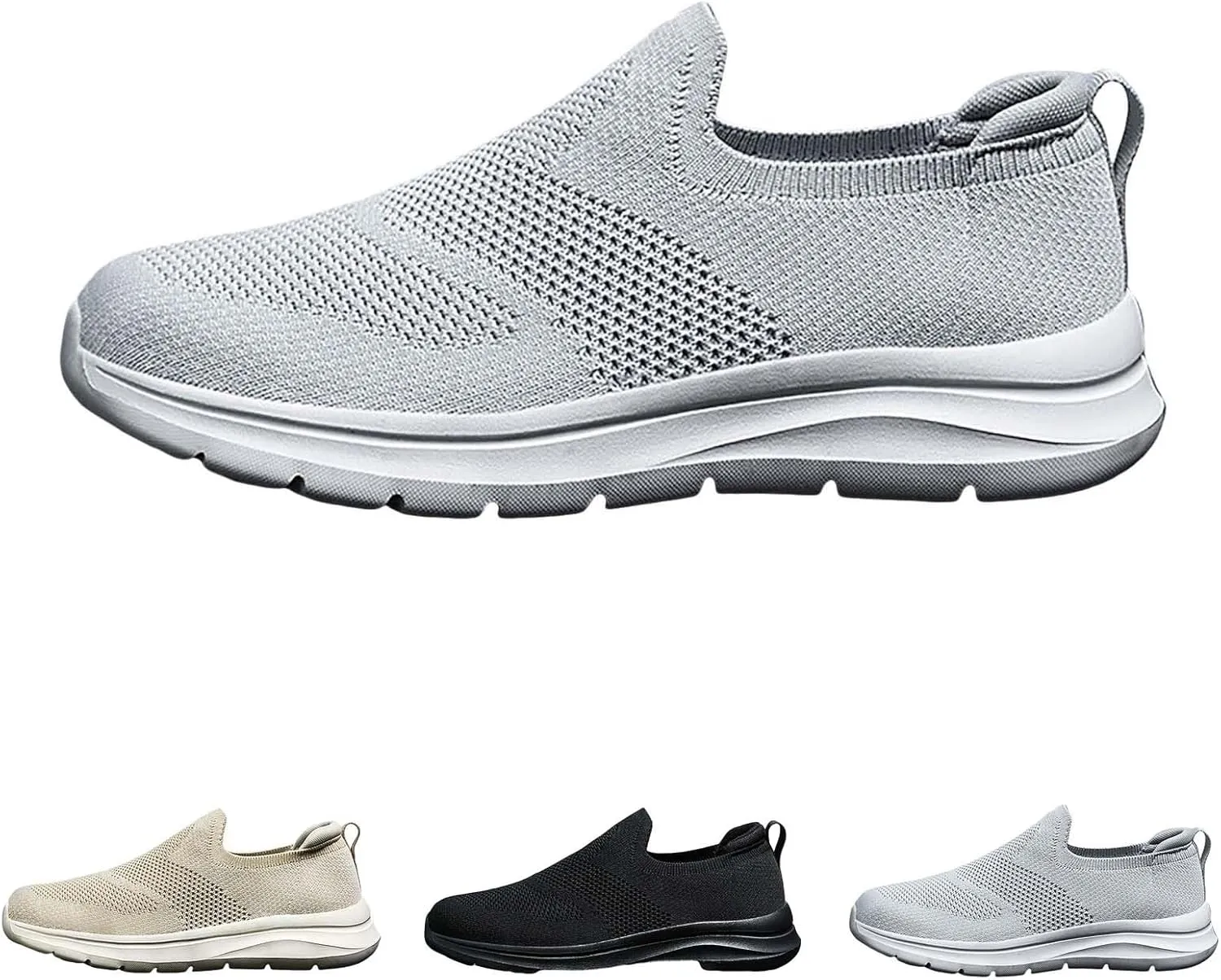 Slip On Walking Shoes for Women Fashion Mesh Casual Sport Sneakers Business Work Daily Walking Non Slip Sneakers