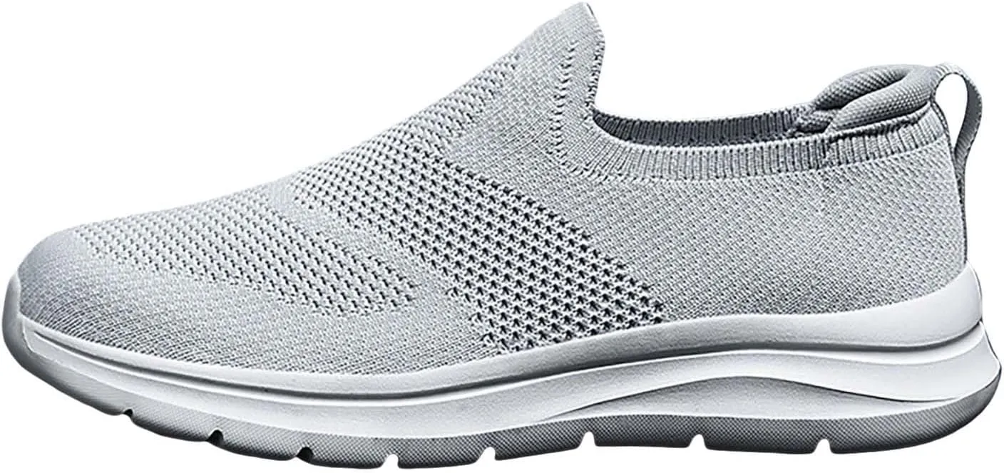 Slip On Walking Shoes for Women Fashion Mesh Casual Sport Sneakers Business Work Daily Walking Non Slip Sneakers