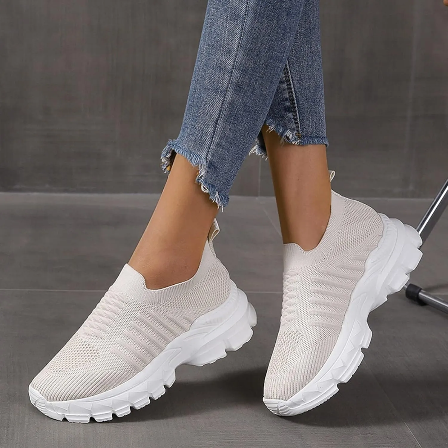 Sneakers for Women Dressy Walking Shoes Non Slip Casual 2023 Mesh Running Shoes Workout Sneakers