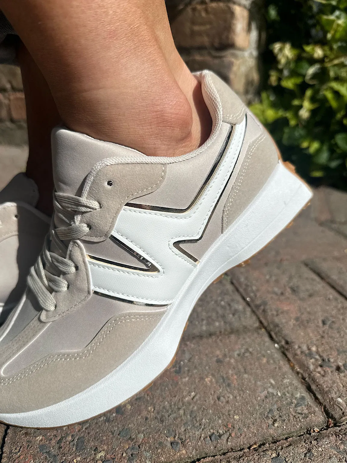 Stone Designer Inspired Trainer
