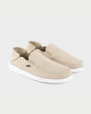 SunSlide Hemp slip-on for Men in Beige