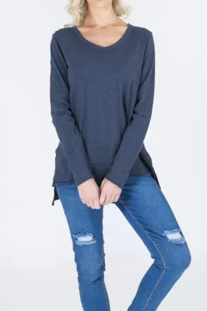 Third Story - Strumpet L/S Top Indigo