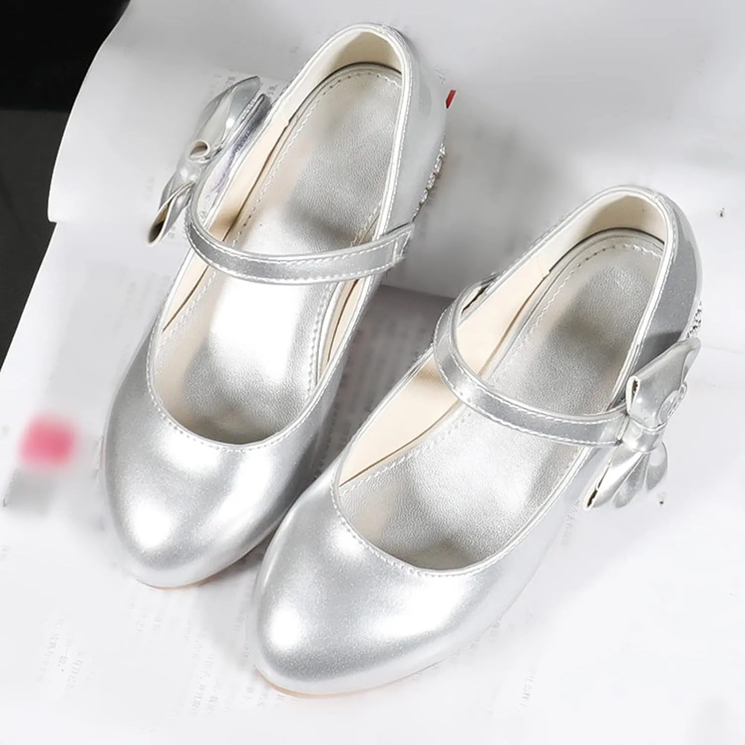 Toddler Sandals Children Shoes High Heels Girls Princess Single Shoes Dress Shoes Performance Shoes Sport Sandals
