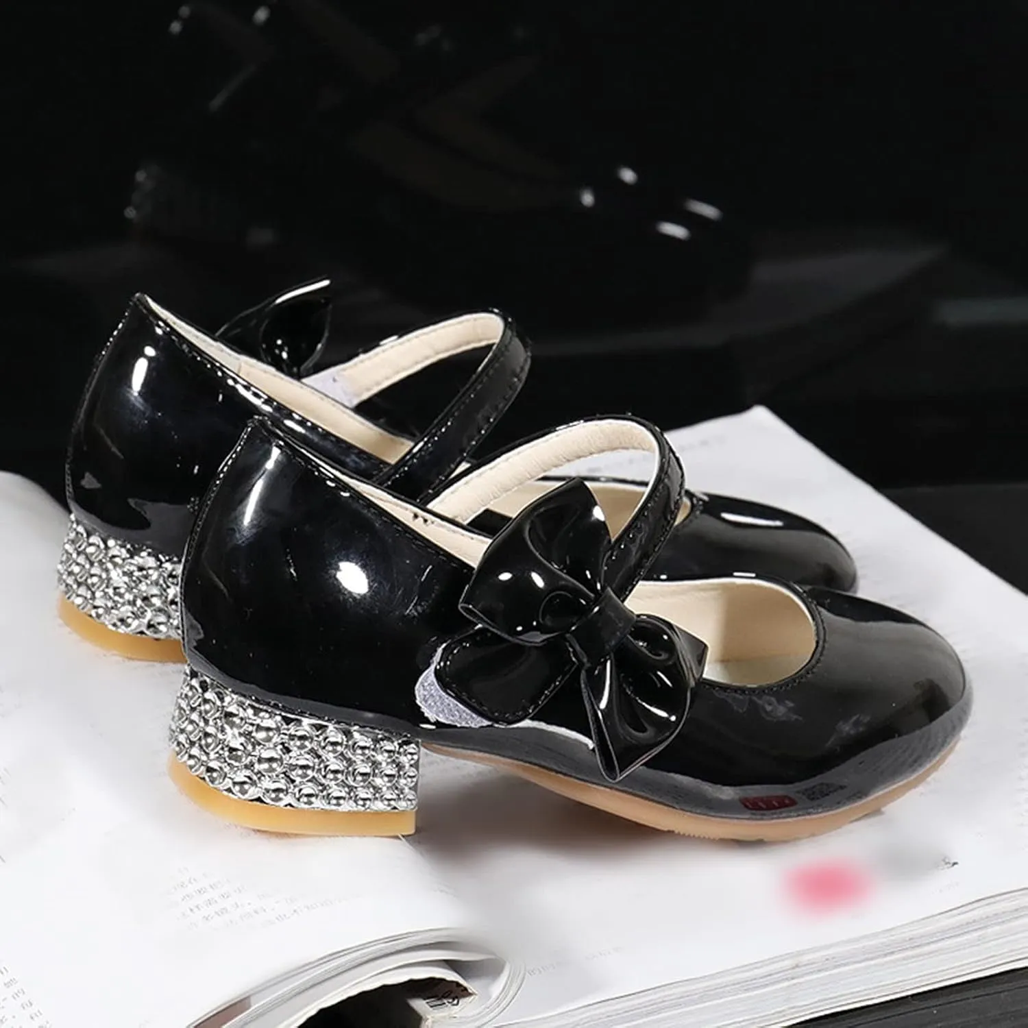 Toddler Sandals Children Shoes High Heels Girls Princess Single Shoes Dress Shoes Performance Shoes Sport Sandals