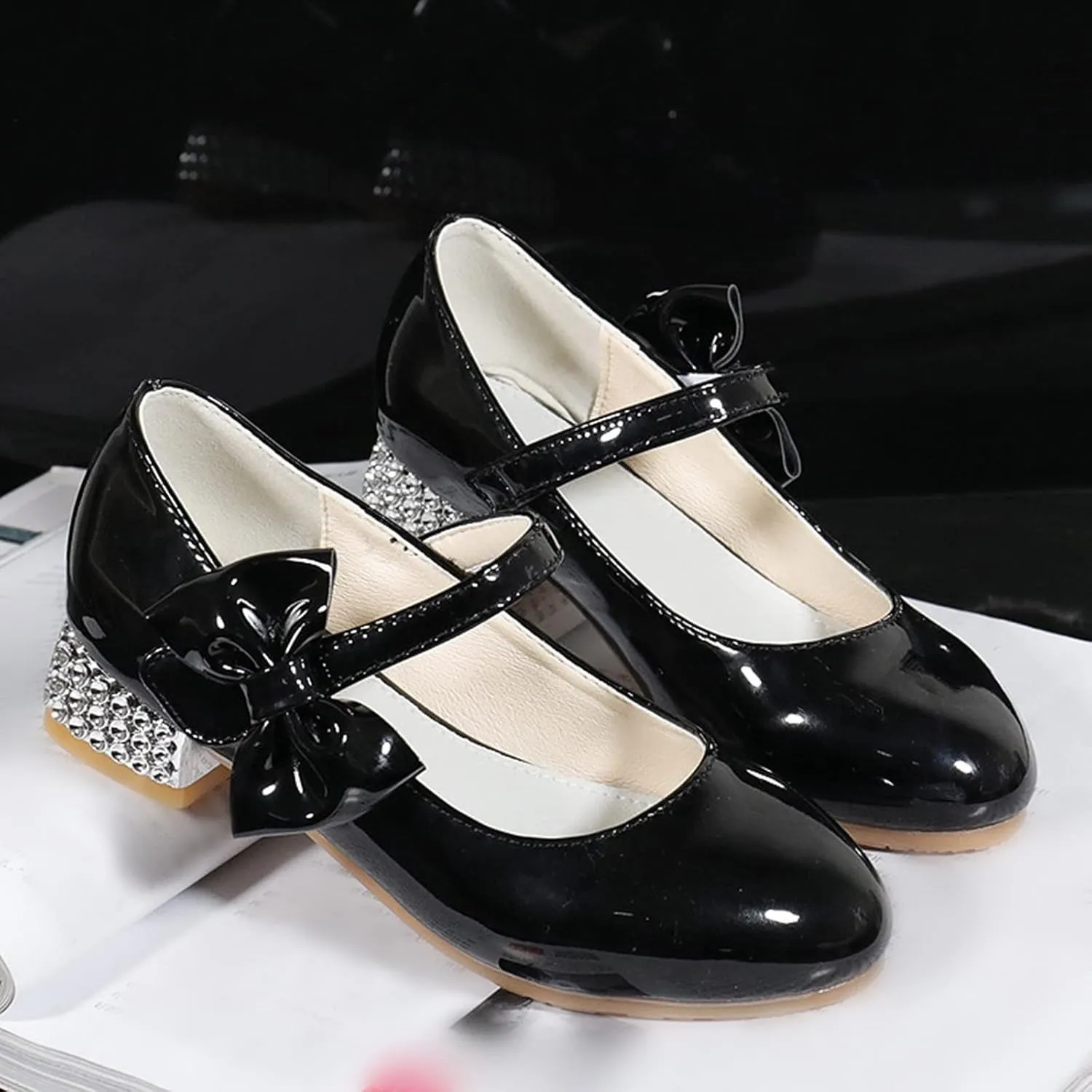 Toddler Sandals Children Shoes High Heels Girls Princess Single Shoes Dress Shoes Performance Shoes Sport Sandals