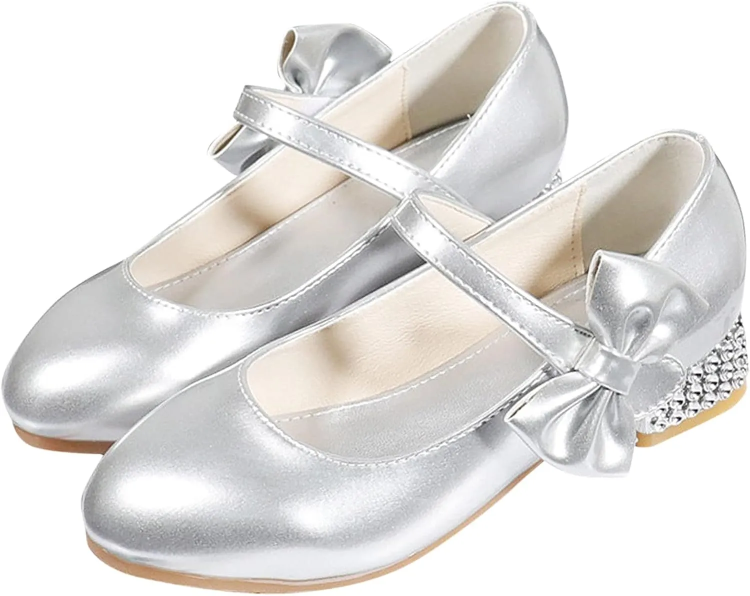 Toddler Sandals Children Shoes High Heels Girls Princess Single Shoes Dress Shoes Performance Shoes Sport Sandals