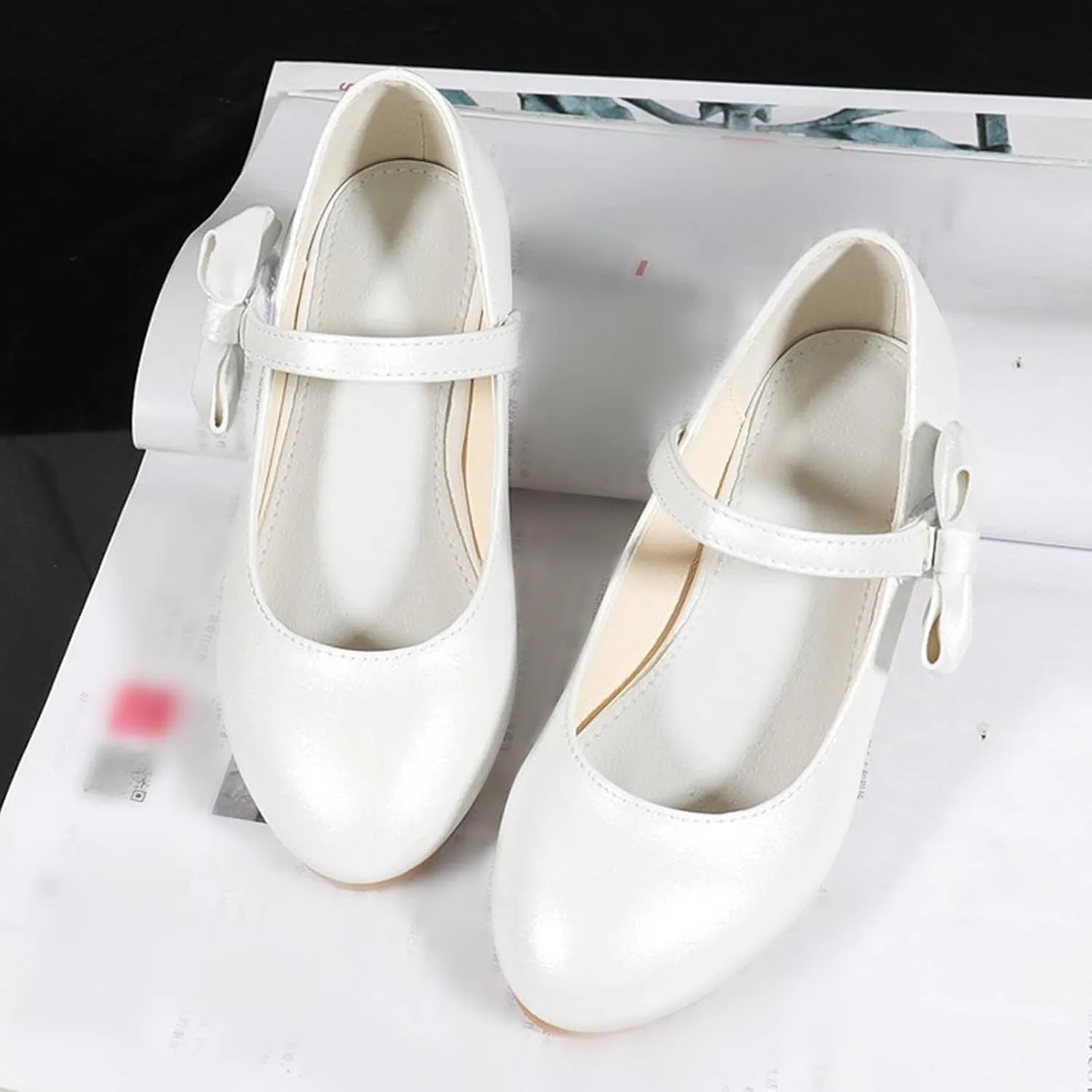 Toddler Sandals Children Shoes High Heels Girls Princess Single Shoes Dress Shoes Performance Shoes Sport Sandals