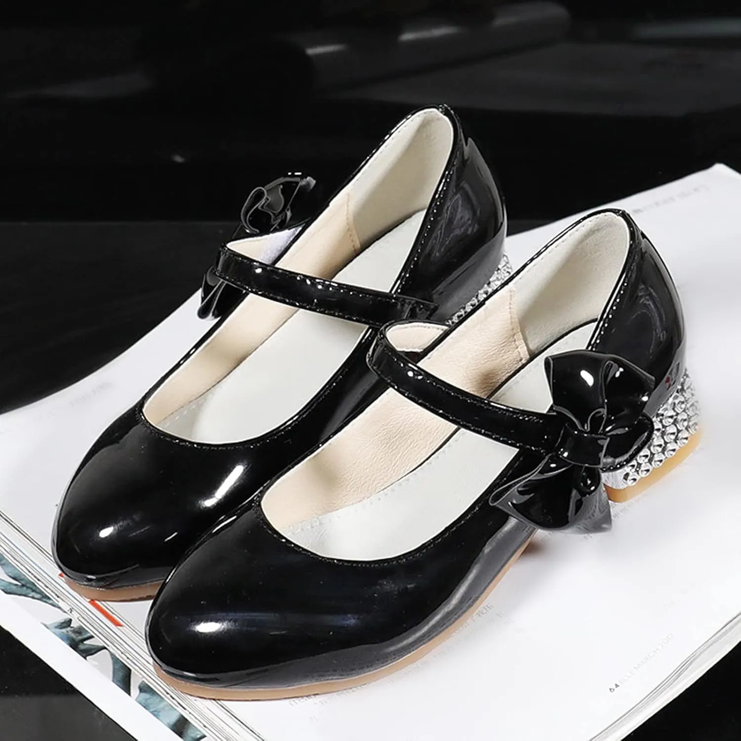 Toddler Sandals Children Shoes High Heels Girls Princess Single Shoes Dress Shoes Performance Shoes Sport Sandals
