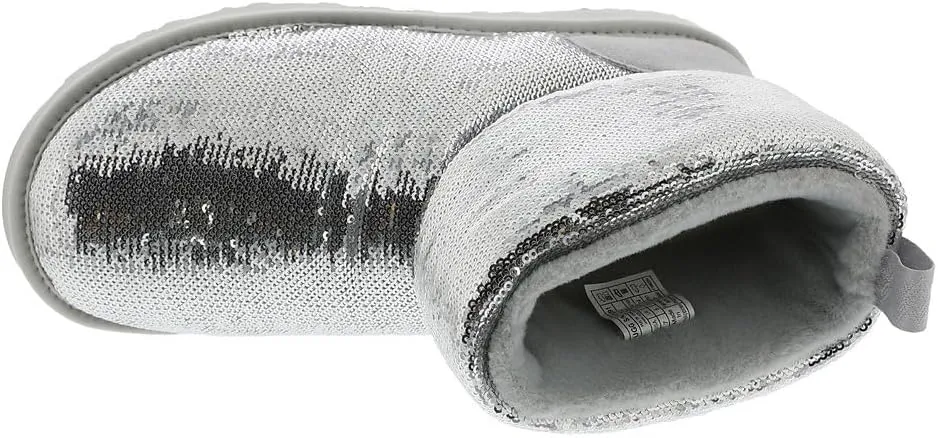 UGG Girls' Classic Mini Mirror Ball Boot