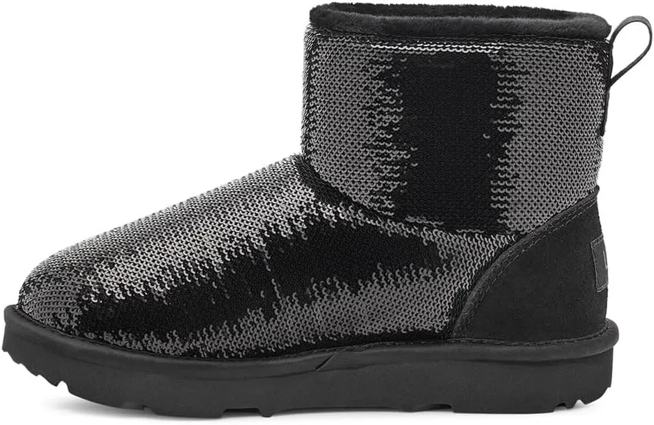 UGG Girls' Classic Mini Mirror Ball Boot