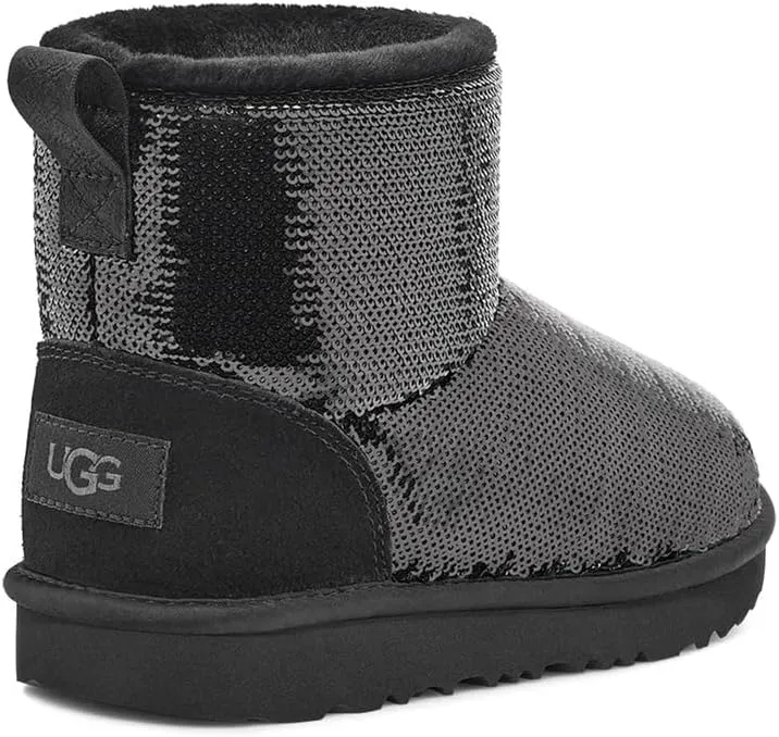 UGG Girls' Classic Mini Mirror Ball Boot