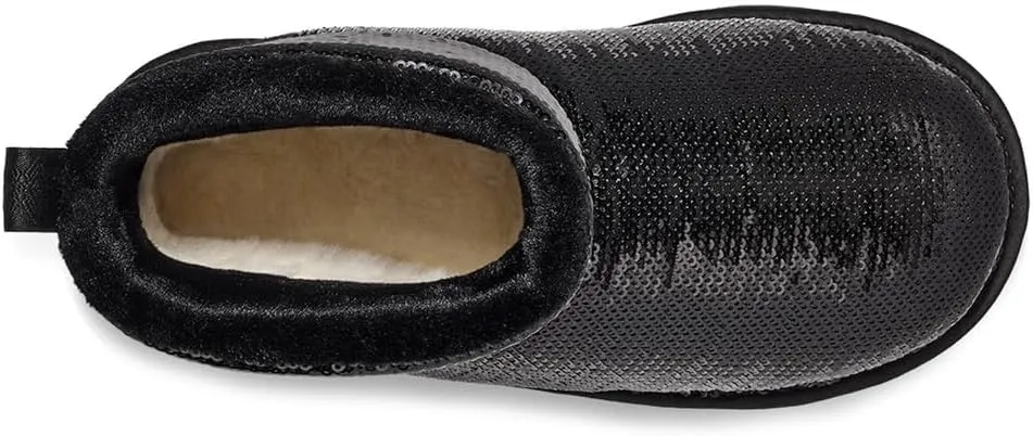 UGG Girls' Classic Mini Mirror Ball Boot