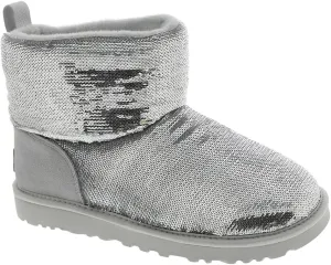 UGG Girls' Classic Mini Mirror Ball Boot