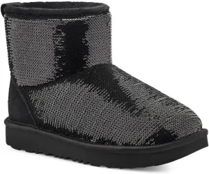 UGG Girls' Classic Mini Mirror Ball Boot