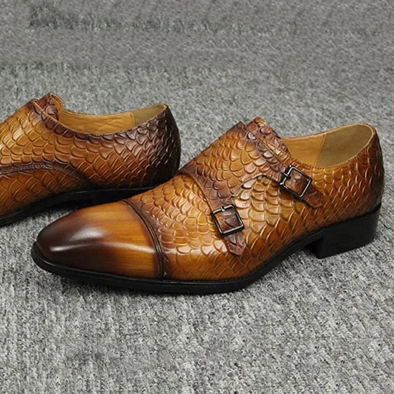 Veltique Croctex Slip Derbys