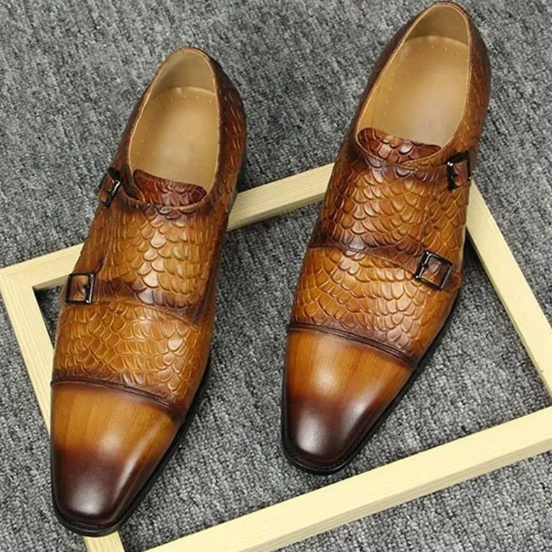 Veltique Croctex Slip Derbys