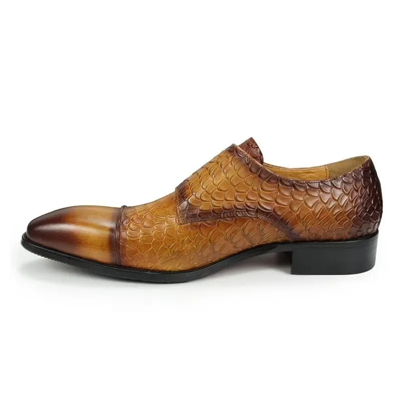 Veltique Croctex Slip Derbys