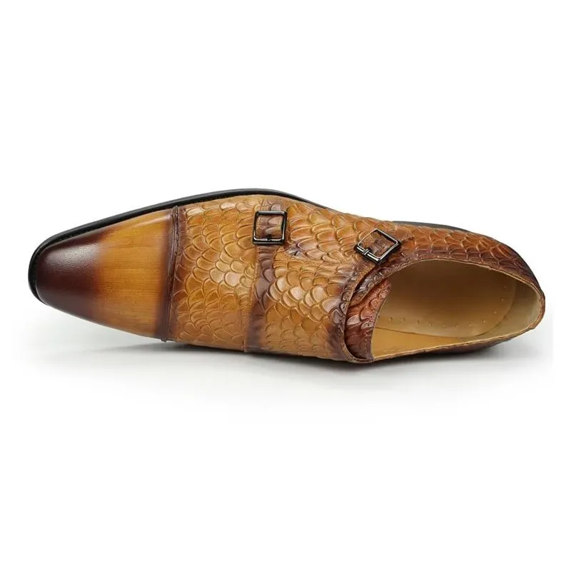 Veltique Croctex Slip Derbys