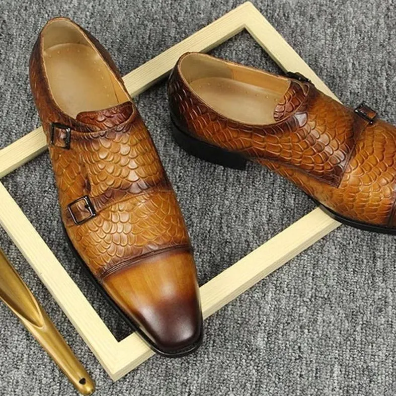 Veltique Croctex Slip Derbys