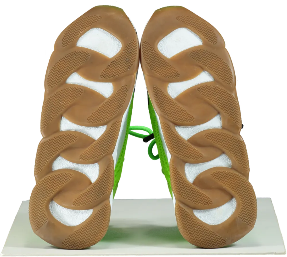 Versace Green Chunky Sole Trainers UK 9