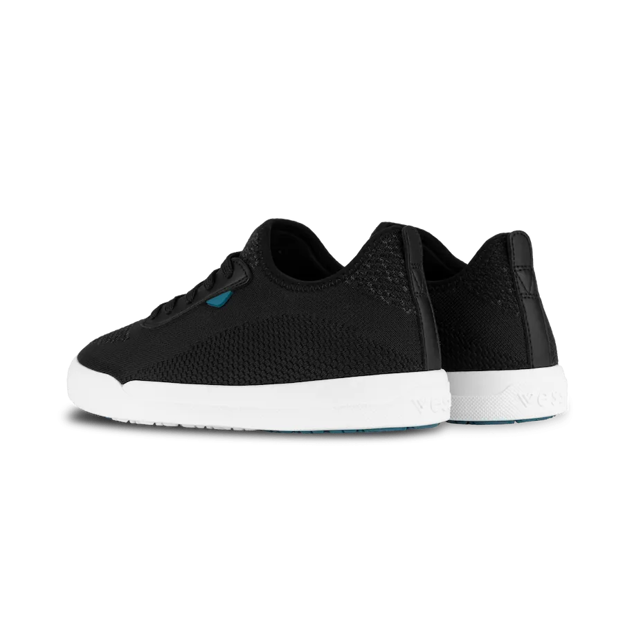 Vessi Women's Weekend Sneakers- Asphalt Black
