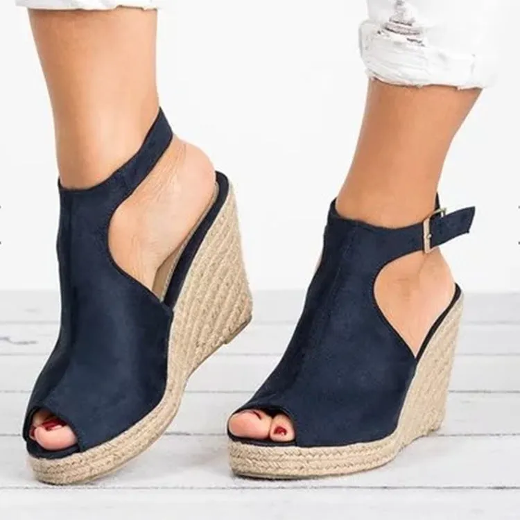 Women Espadrilles Platform Wedge Sandals