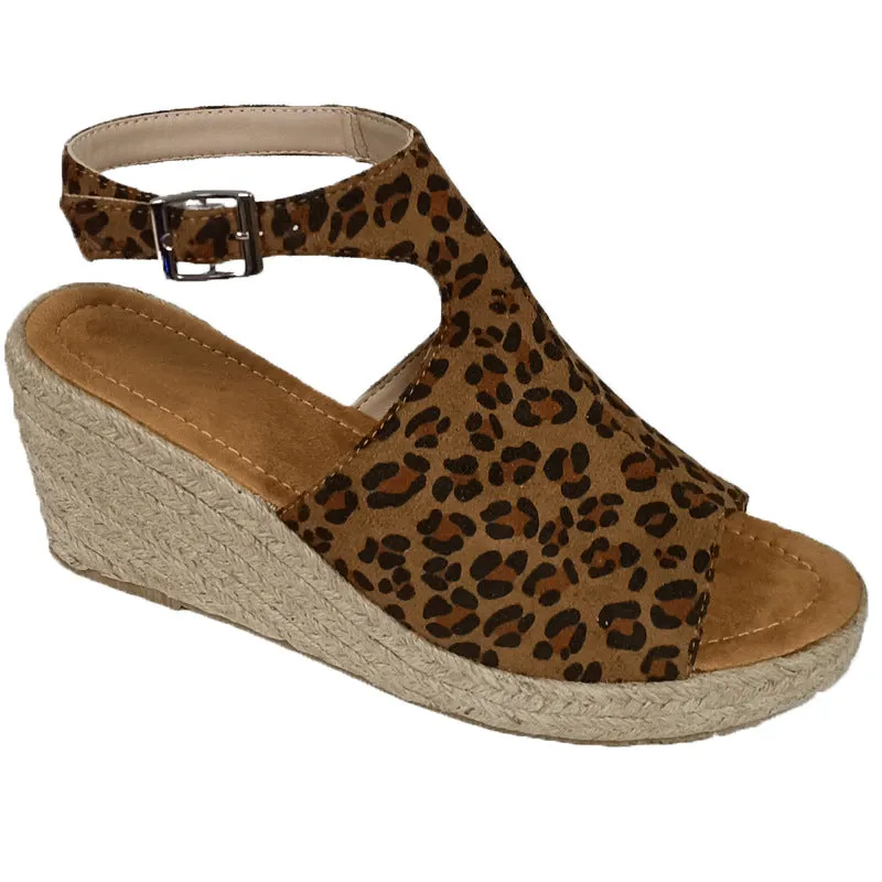 Women Espadrilles Platform Wedge Sandals
