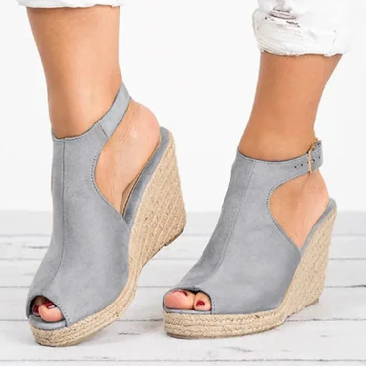 Women Espadrilles Platform Wedge Sandals