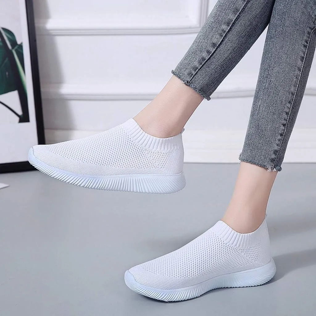Women's Fashion Sneaker Lace Up Low Top Comfortable Walking Shoes Women Loafers Shoes Casual Womens Platform Loafers White Slip On Sneakers for Women