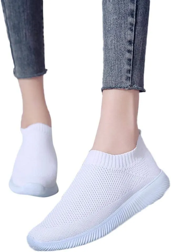 Women's Fashion Sneaker Lace Up Low Top Comfortable Walking Shoes Women Loafers Shoes Casual Womens Platform Loafers White Slip On Sneakers for Women