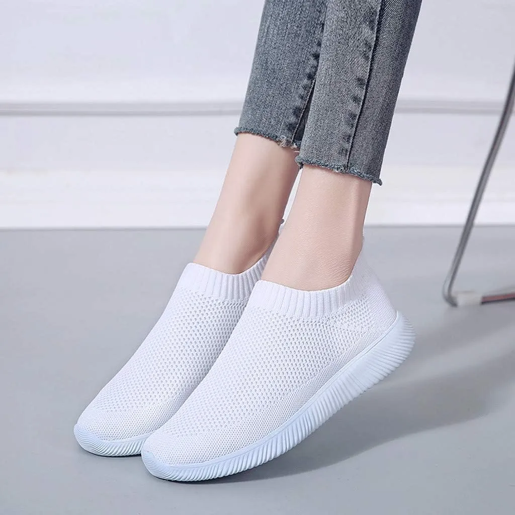 Women's Fashion Sneaker Lace Up Low Top Comfortable Walking Shoes Women Loafers Shoes Casual Womens Platform Loafers White Slip On Sneakers for Women